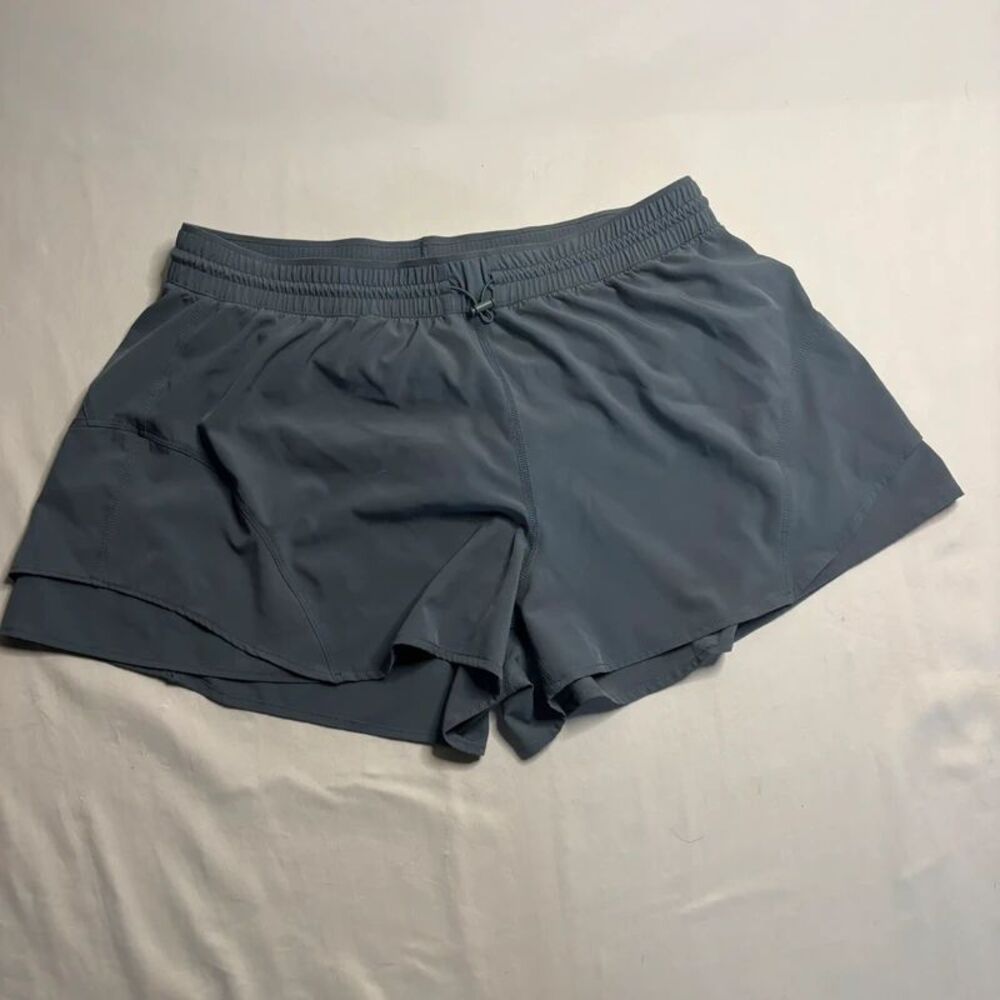 Avia Gray Athletic Shorts Size M (8-10) | Women’s Running Gym Shorts
